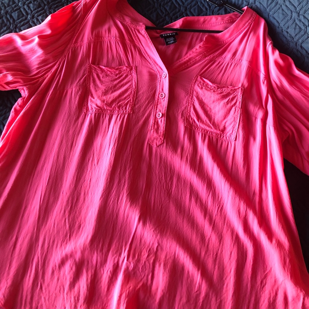 Pink Torrid blouse